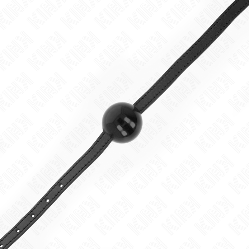 KINK - PALLA SINGOLA NERA GAG 4 CM 65 x 1,5 CM – Mascelle – foto 3