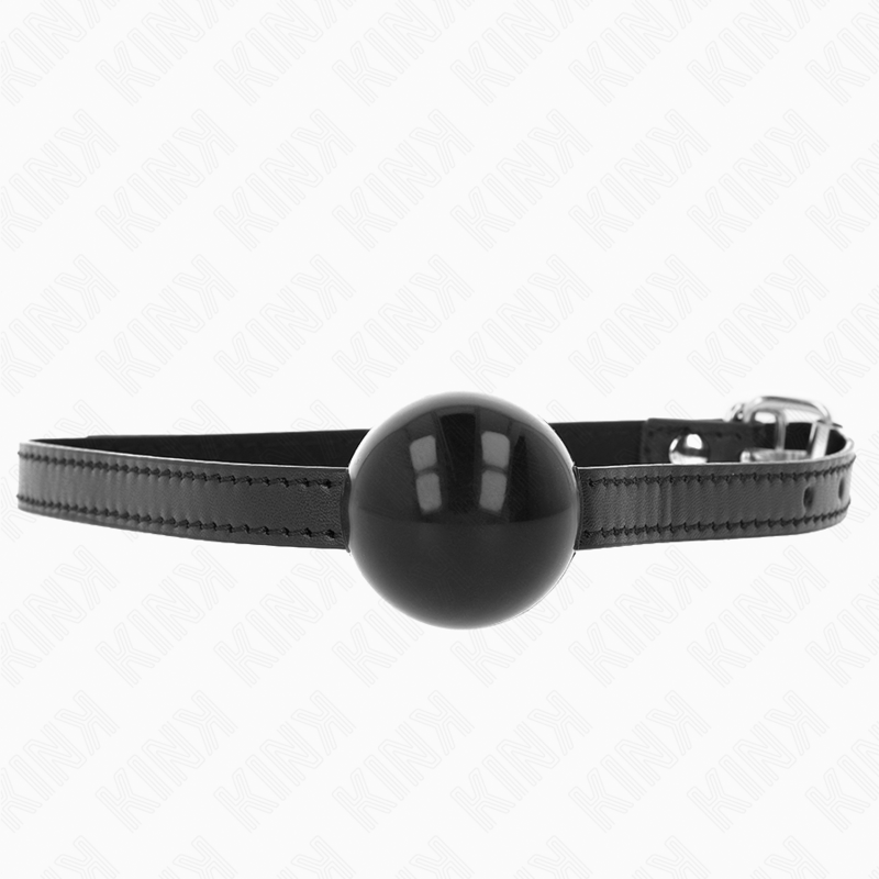 KINK - PALLA SINGOLA NERA GAG 4 CM 65 x 1,5 CM – Mascelle
