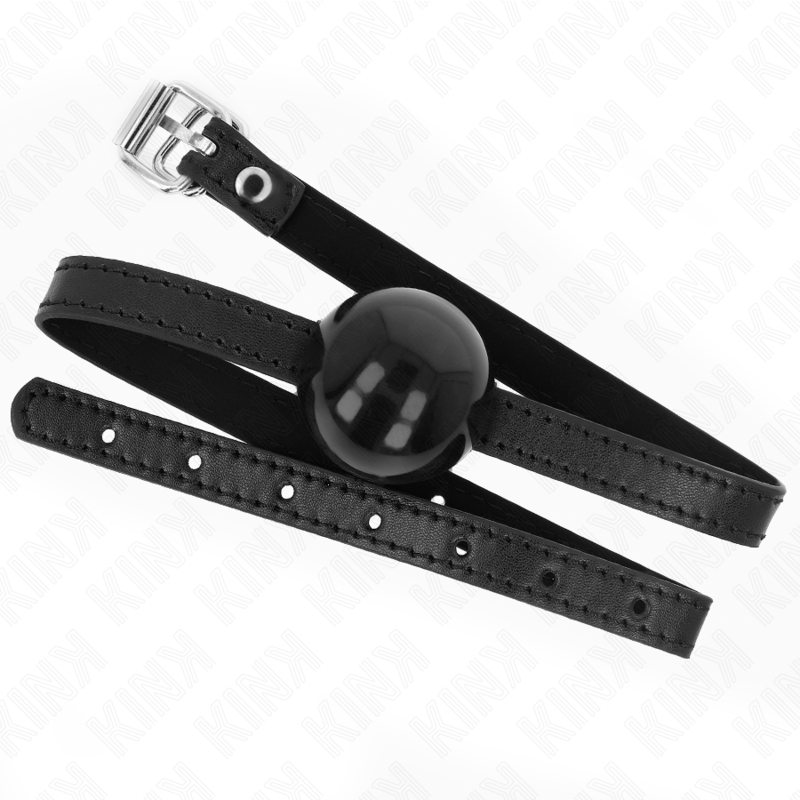 KINK - PALLA SINGOLA NERA GAG 4 CM 65 x 1,5 CM – Mascelle – foto 2