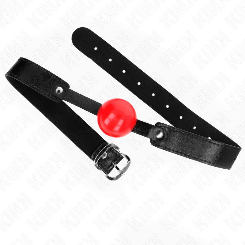 KINK - PALLA MORBIDA IN TPE 4 CM MODELLO GAG 1 66 x 2,5 CM REGOLABILE 41-61 CM – Mascelle – foto 2