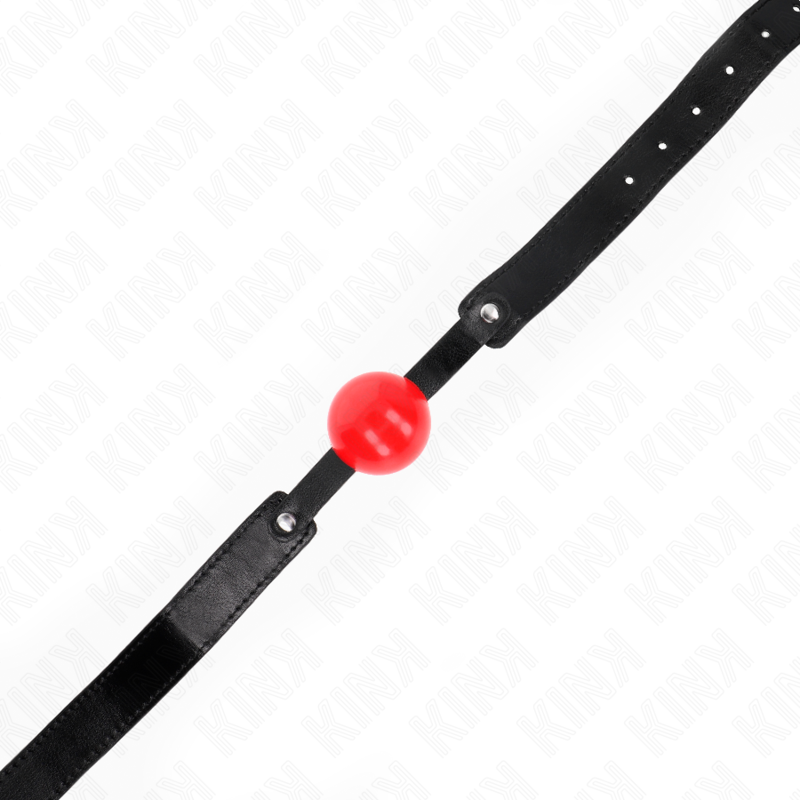 KINK - PALLA MORBIDA IN TPE 4 CM MODELLO GAG 1 66 x 2,5 CM REGOLABILE 41-61 CM – Mascelle – foto 3
