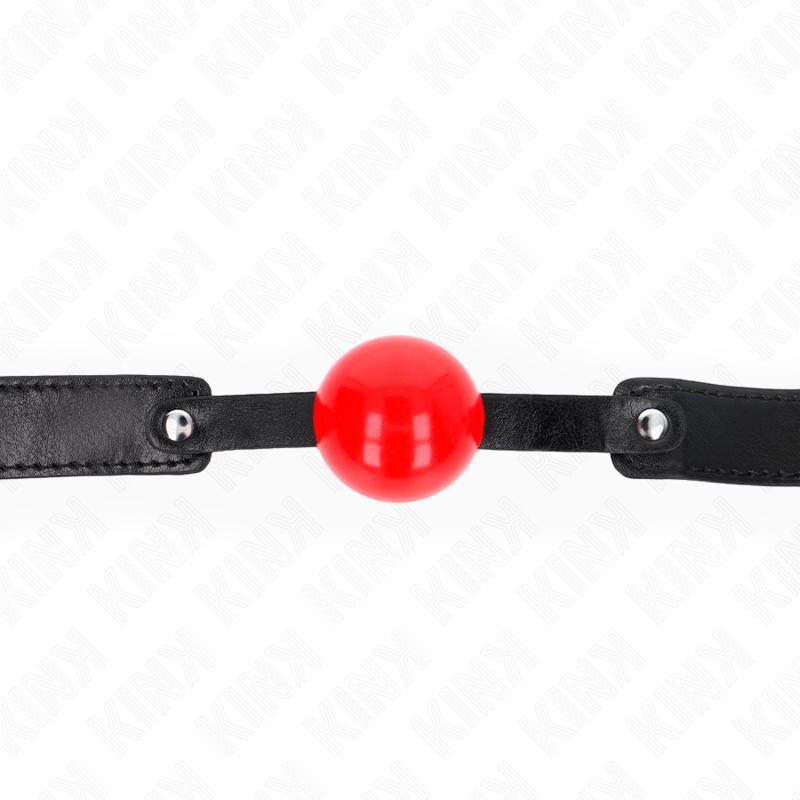 KINK - PALLA MORBIDA IN TPE 4 CM MODELLO GAG 1 66 x 2,5 CM REGOLABILE 41-61 CM – Mascelle – foto 4