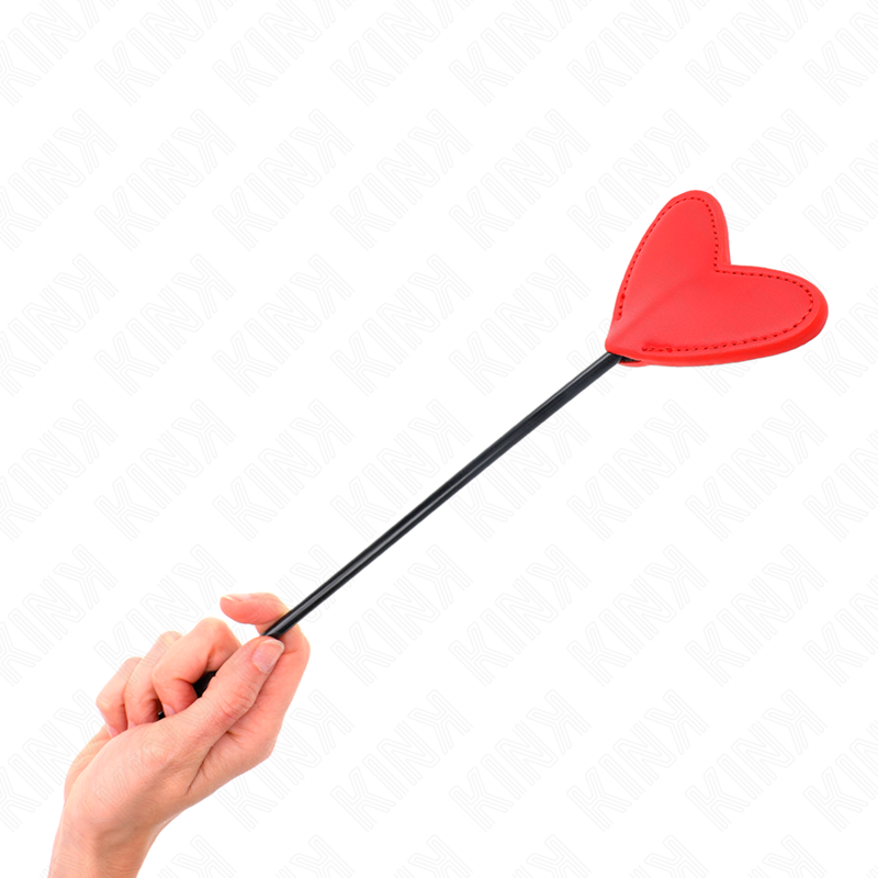 KINK - PALETTE A FORMA DI CUORE ROSSO 33 X 10 CM – Palette BDSM
