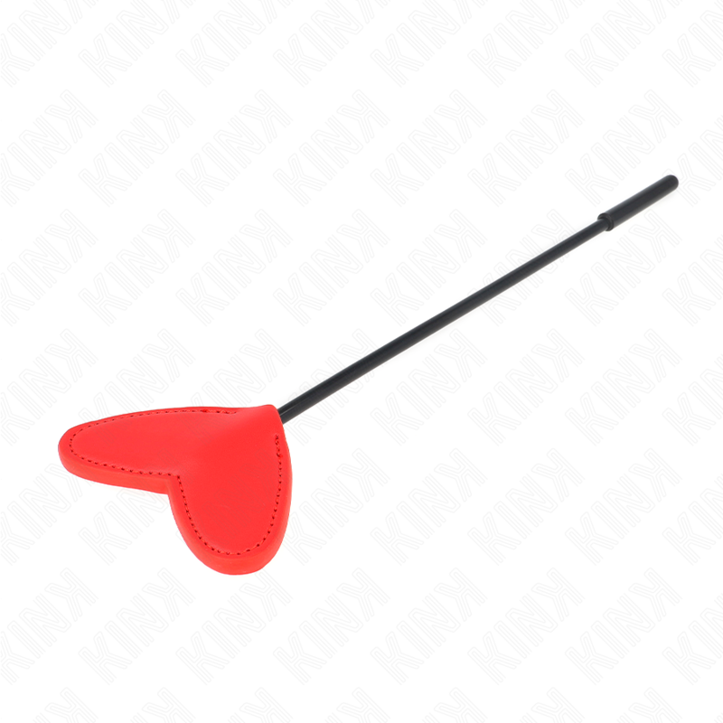 KINK - PALETTE A FORMA DI CUORE ROSSO 33 X 10 CM – Palette BDSM – foto 4