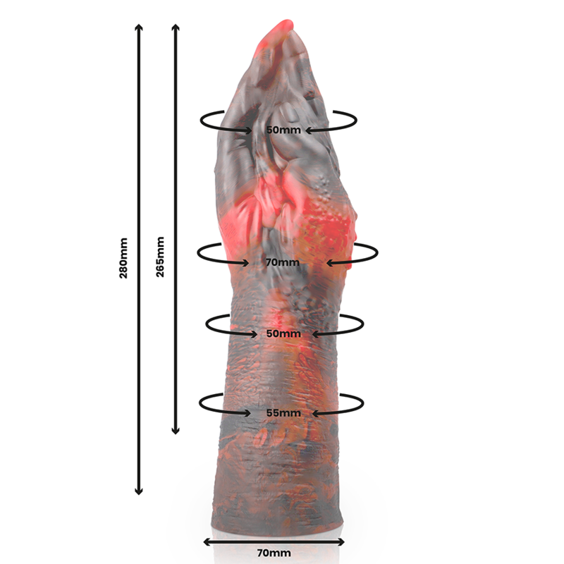 EPIC - LILITH DILDO MALVAGIO DEMONE L – Falli senza vibrazioni – foto 6
