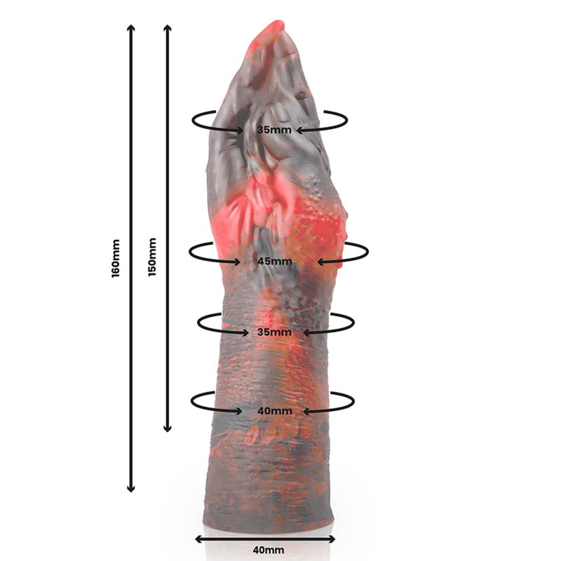 EPIC - LILITH DILDO MALVAGIO DEMONE S – Falli senza vibrazioni – foto 6