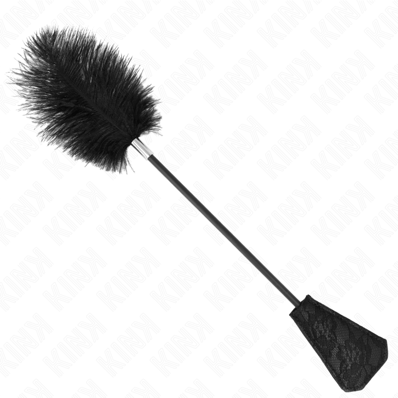 KINK - PIUME DI STRUZZO PER SOLLETICO CON PIZZO PALLET 56 CM – Piume – foto 2