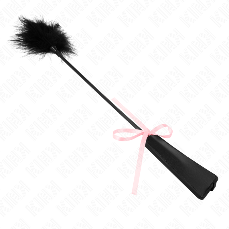 KINK - PIUME TICKLE CON FIOCCO NASTRO ROSA 49 CM – Piume – foto 5