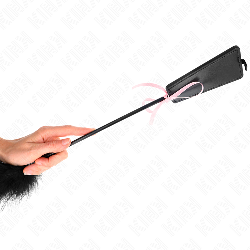 KINK - PIUME TICKLE CON FIOCCO NASTRO ROSA 49 CM – Piume – foto 3