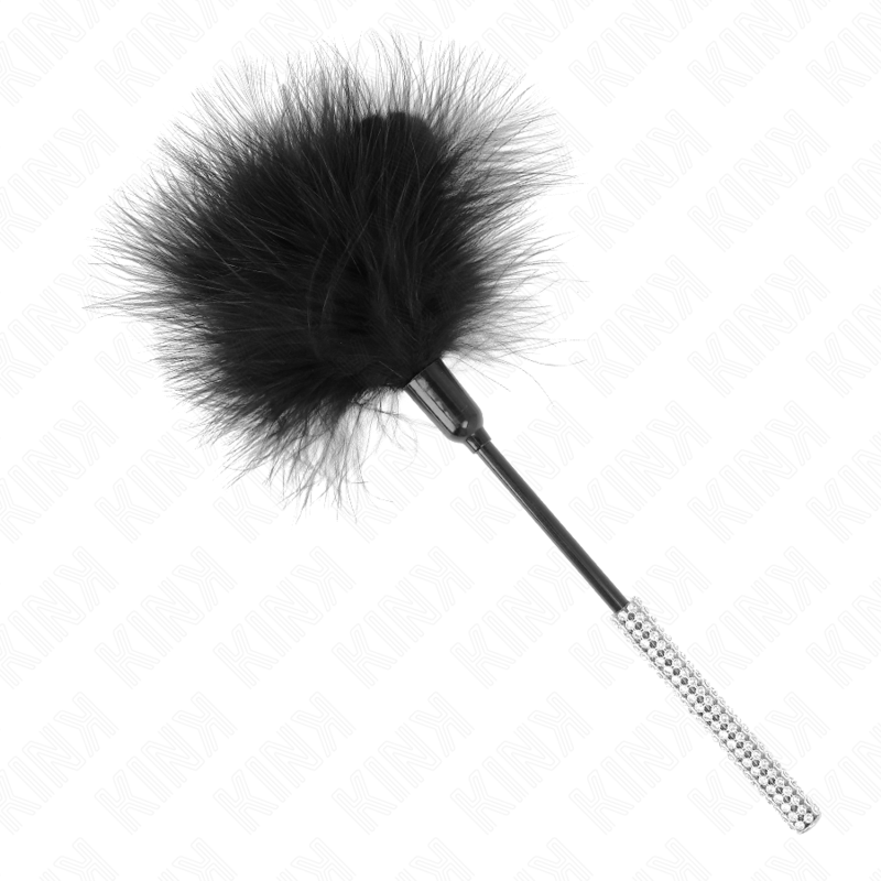 KINK - PIUME TICKLE CON MANICO STRASS 27 CM – Piume – foto 2