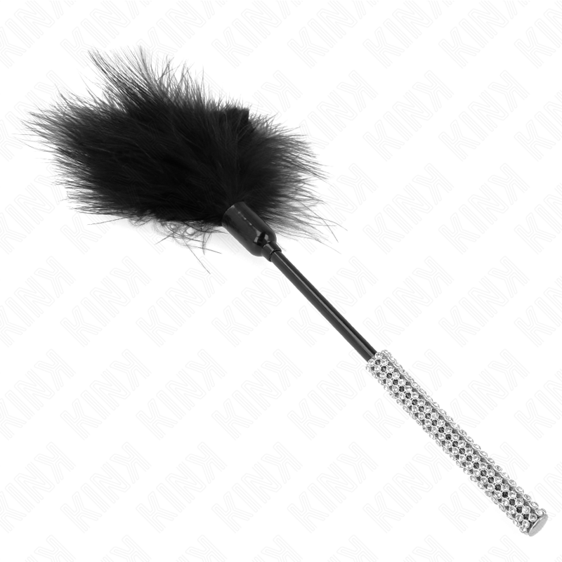 KINK - PIUME TICKLE CON MANICO STRASS 27 CM – Piume – foto 5