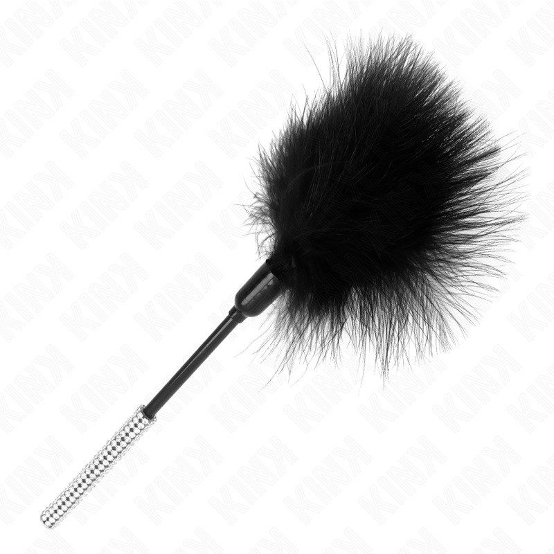 KINK - PIUME TICKLE CON MANICO STRASS 27 CM – Piume – foto 4