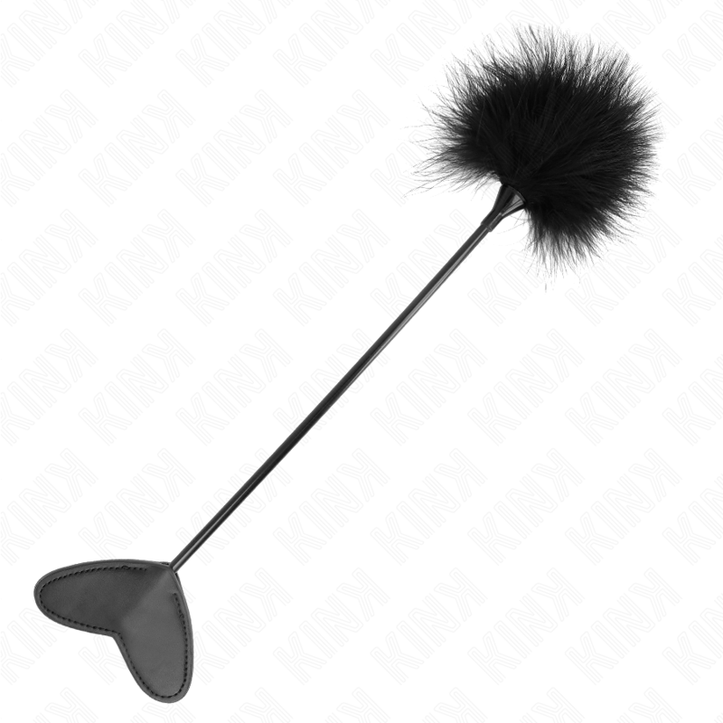 KINK - PIUME SOLLETICO CON CUORE PAGAIA 31 CM – Piume – foto 4