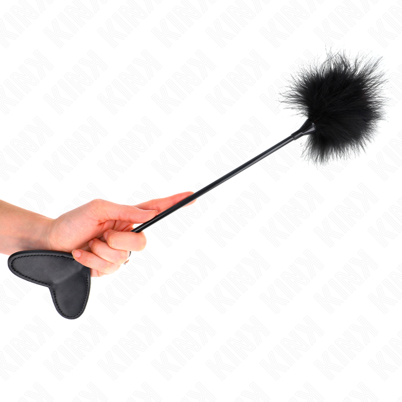 KINK - PIUME SOLLETICO CON CUORE PAGAIA 31 CM – Piume