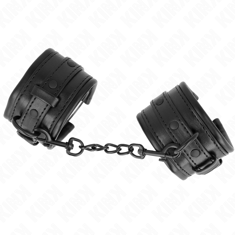 KINK - RESISTENZA DA POLSO NERA REGOLABILE 20-30 CM X 6 CM – Sistemare le manette – foto 3