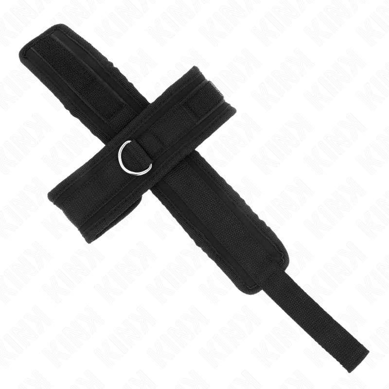 KINK - POLSINI A CROCE NERI 34 X 5,5 CM – Sistemare le manette – foto 3