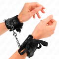 KINK - RESISTENZA DA POLSO SCANDALO DETTAGLI IN PIZZO NERO 24,5 CM X 6,5 CM – Sistemare le manette