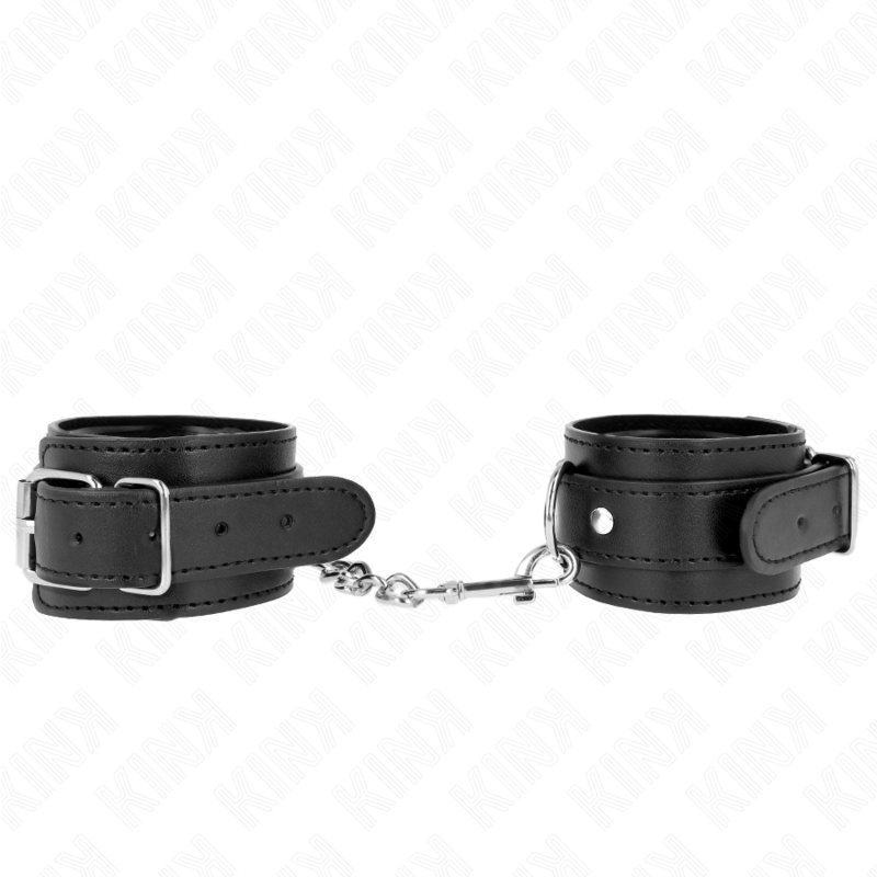 KINK - RESISTENZA DA POLSO SOTTILE NERA REGOLABILE 21-33 CM – Sistemare le manette – foto 2