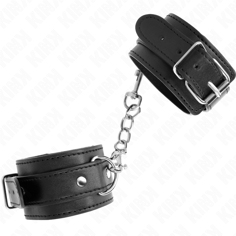 KINK - RESISTENZA DA POLSO SOTTILE NERA REGOLABILE 21-33 CM – Sistemare le manette – foto 3