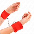 KINK - POLSINI IN PELLICCIA PER PRINCIPIANTI ROSSO 30 X 7 CM – Sistemare le manette