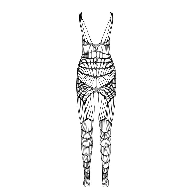 PASSION - BS 102 BODYSTOCKING NERO TAGLIA UNICA – Bodystocking – foto 4