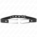 KINK - GANCIO IN METALLO 11.5 CM CON CINTURINO IN SIMILPELLE REGOLABILE 39-58 CM X 2 CM – Mascelle