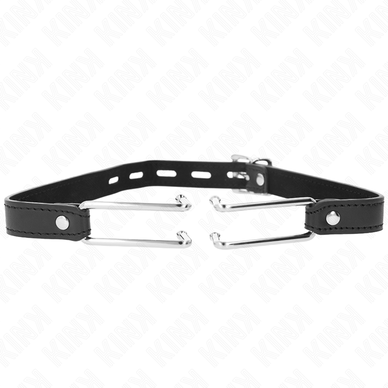 KINK - GANCIO IN METALLO 11.5 CM CON CINTURINO IN SIMILPELLE REGOLABILE 39-58 CM X 2 CM – Mascelle