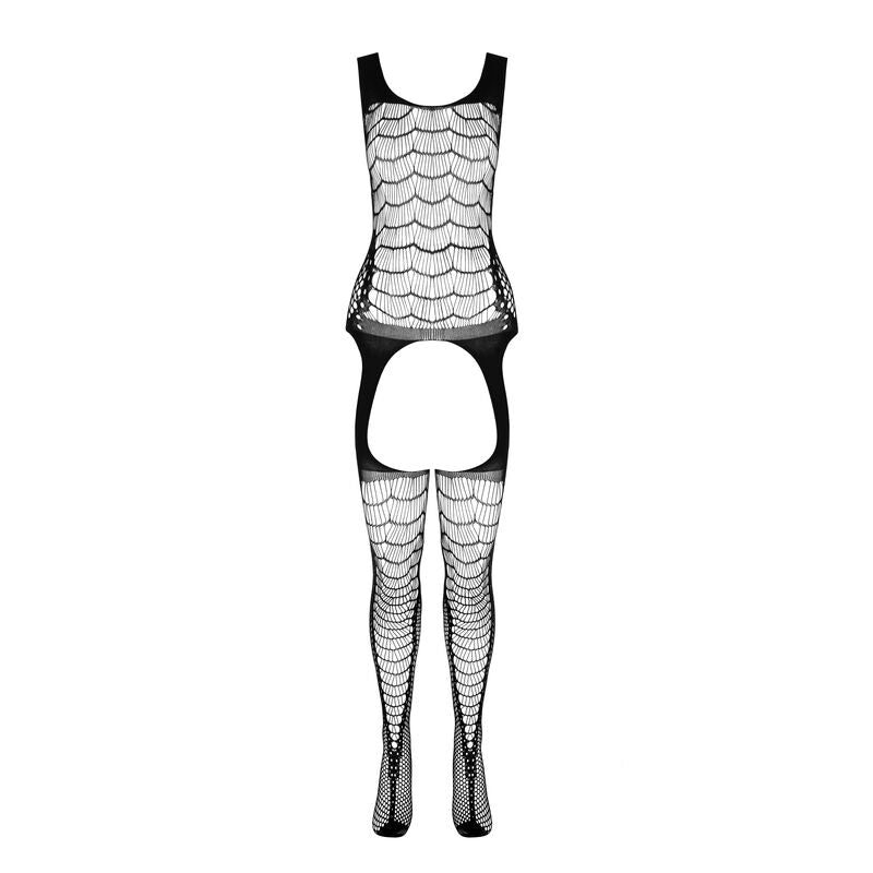 PASSION - BS 104 BODYSTOCKING BIANCO TAGLIA UNICA – Bodystocking – foto 3