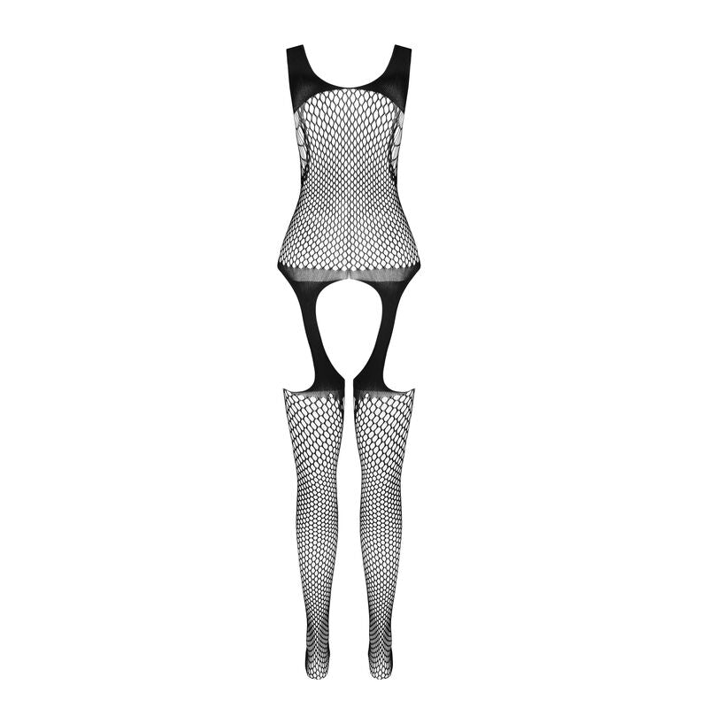 PASSION - BS 104 BODYSTOCKING NERO TAGLIA UNICA – Bodystocking – foto 4