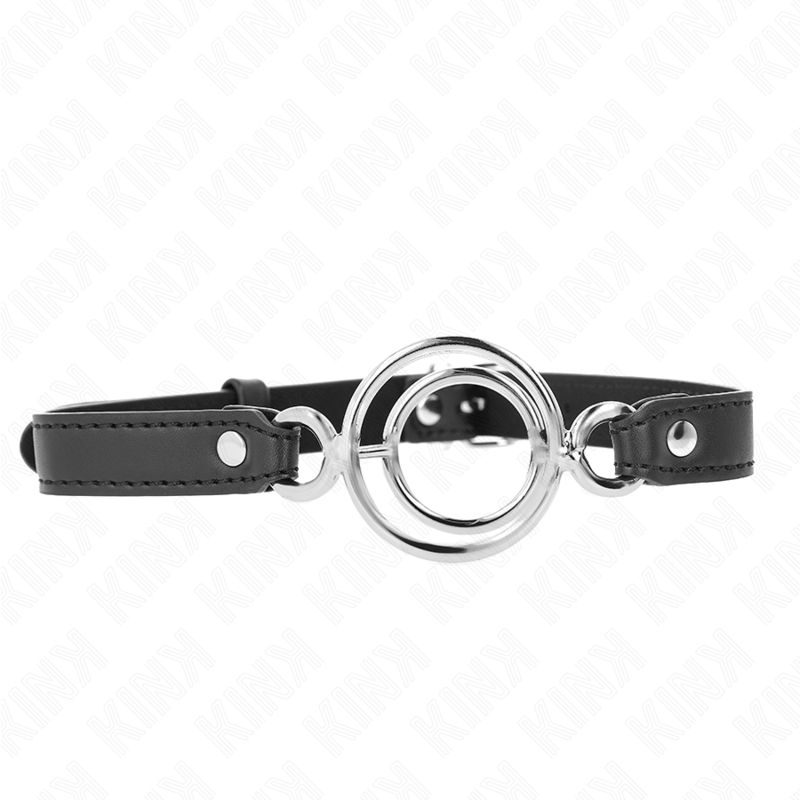 KINK - BAVAGLIO CON O-RING MULTIPLI 5 CM NERO 63 X 2,5 CM – Mascelle