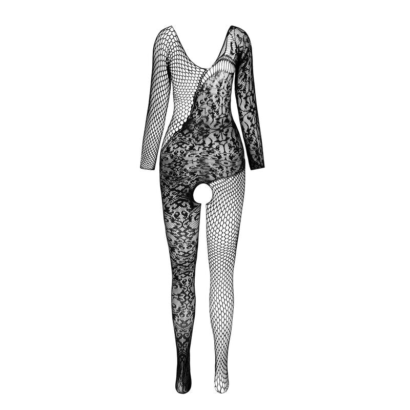 PASSION - BS 107 BODYSTOCKING BIANCO TAGLIA UNICA – Bodystocking – foto 3