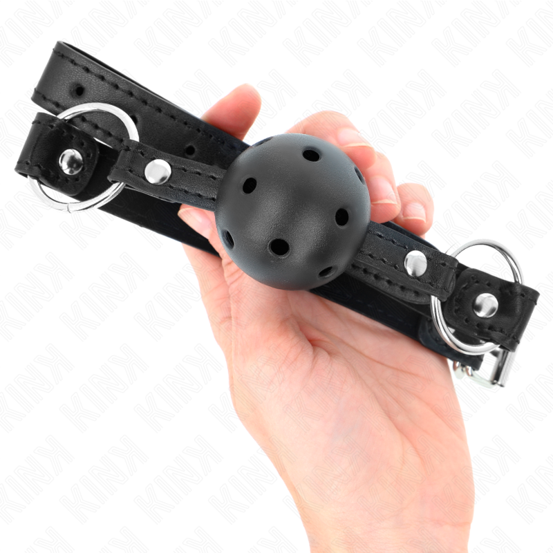 KINK - SFERA CAVA DURA NERA 4,5 CM MODELLO GAG 1 63,5 X 2 CM – Mascelle – foto 4