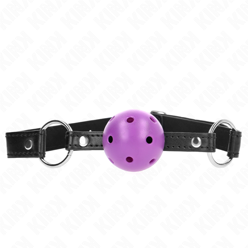 KINK - PALLA DURA CAVA VIOLA 4.5 CM BAVAGLIO 63.5 X 2 CM – Mascelle