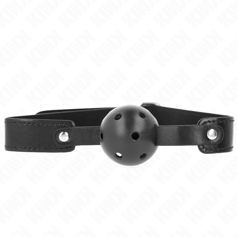 KINK - PALLA TRASPIRANTE NERA 4,5 CM BAVAGLIO 65 x 2,5 CM – Mascelle