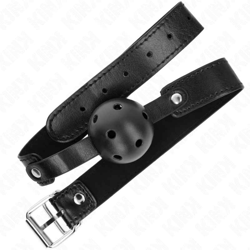 KINK - PALLA TRASPIRANTE NERA 4,5 CM BAVAGLIO 65 x 2,5 CM – Mascelle – foto 2