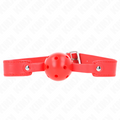 KINK - PALLA TRASPIRANTE ROSSA 4,5 CM BAVAGLIO 65 x 2,5 CM – Mascelle