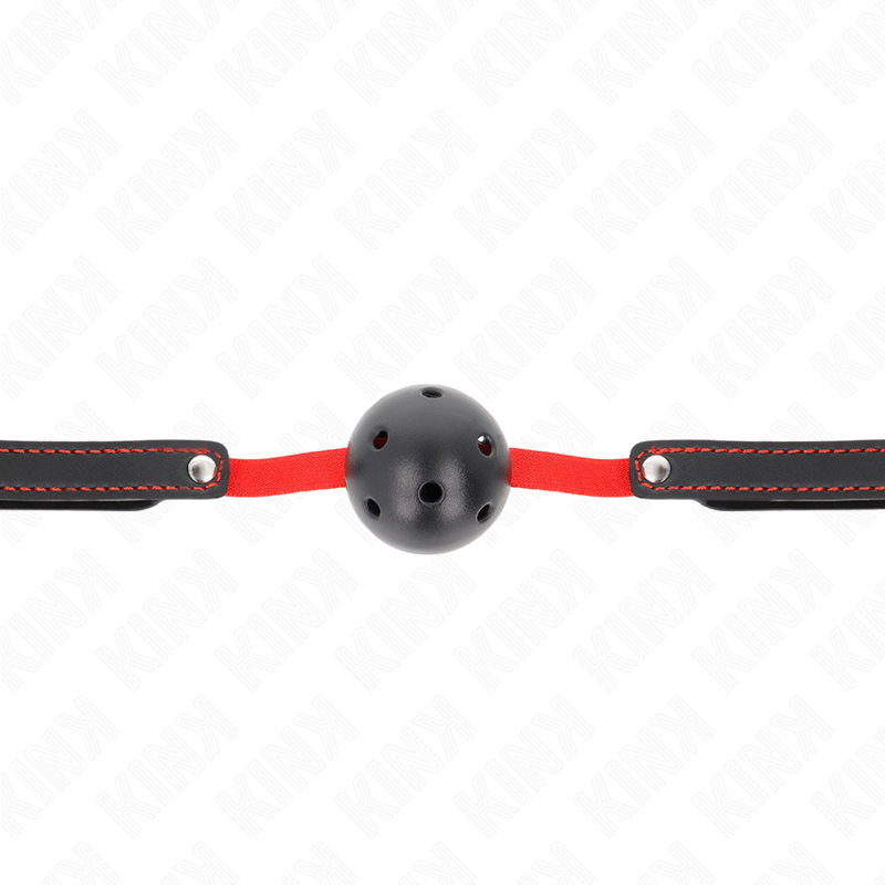 KINK - BAVAGLIO HOLLOW HARD BOCCA 4,5 CM CON CINTURA ELASTICA 56 x 1,5 CM – Mascelle – foto 3