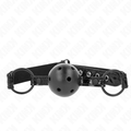 KINK - PALLA CON FANTASIA DIAMANTATA 4.5 CM MODELLO GAG 3 64.5 CM REGOLABILE 42-60 CM – Mascelle