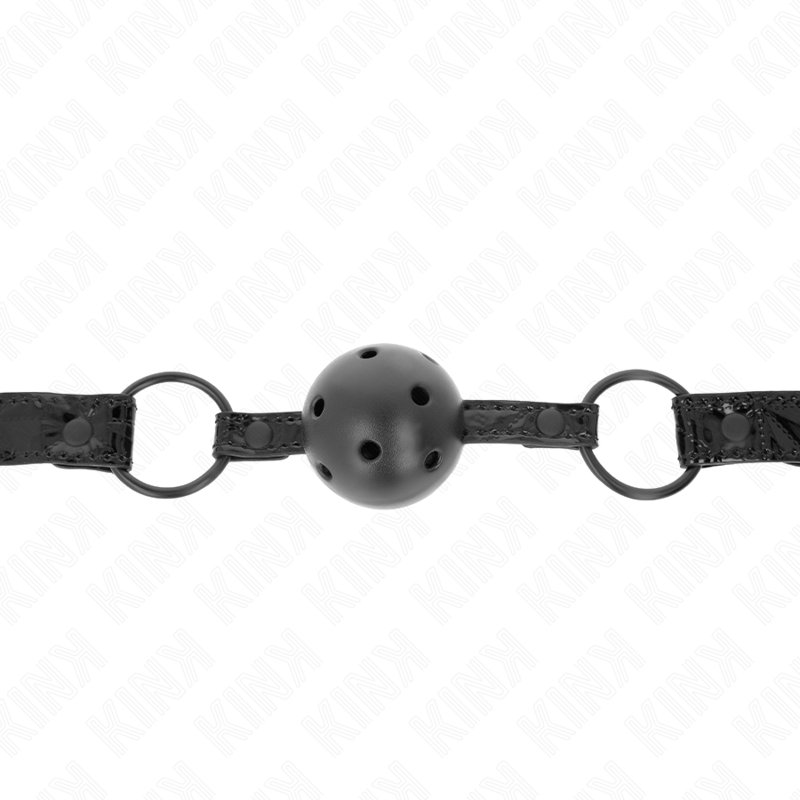 KINK - PALLA CON FANTASIA DIAMANTATA 4.5 CM MODELLO GAG 3 64.5 CM REGOLABILE 42-60 CM – Mascelle – foto 3