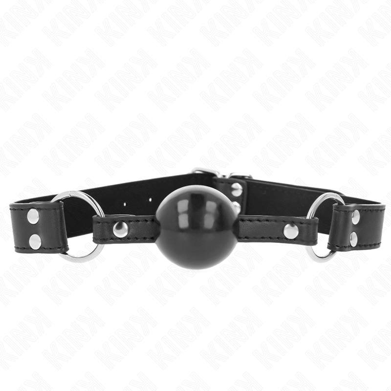 KINK - PALLA MORBIDA E SOLIDA BAVARO 4 CM CON CINTURINO IN SIMILPELLE 62 x 2,5 CM REGOLABILE 42-58 CM – Mascelle