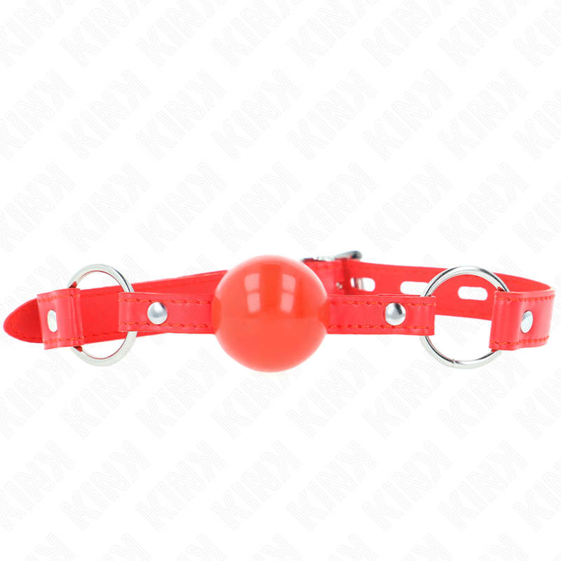KINK - BALLA IN TPE 4 CM CON SERRATURA ROJO 60 x 2 CM – Mascelle