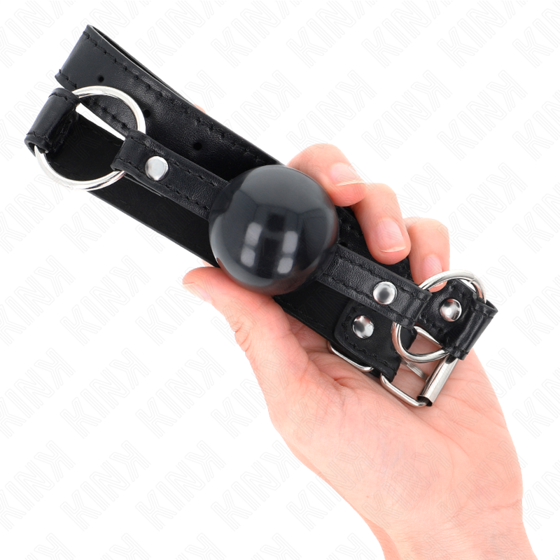 KINK - PALLA IN TPE NERA 4 CM GAG 60 x 2 CM – Mascelle – foto 4