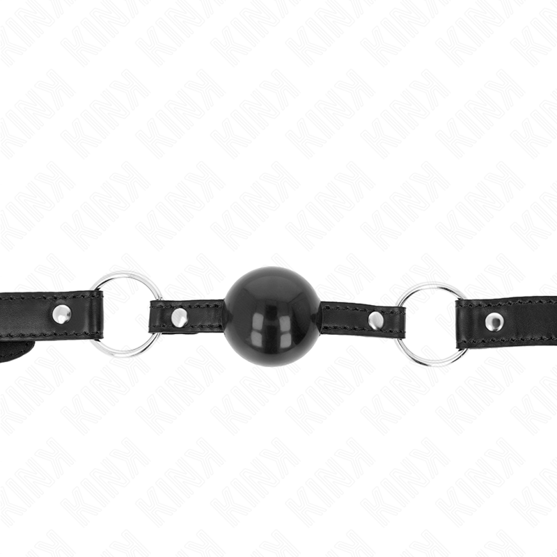 KINK - PALLA IN TPE NERA 4 CM GAG 60 x 2 CM – Mascelle – foto 3