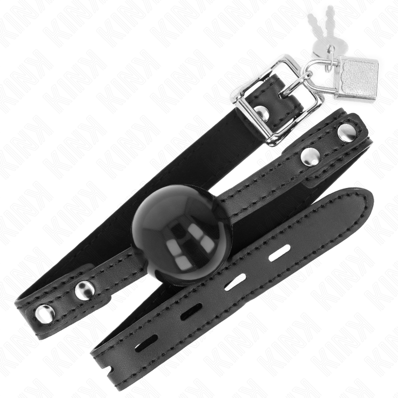 KINK - PALLA MORBIDA IN TPE 4 CM MODELLO GAG 3 60 x 2 CM REGOLABILE 37-52 CM – Mascelle – foto 2