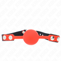 KINK - MODELLO 2 PALLA IN SILICONE 4 CM GAG CON SERRATURA 60 x 2 CM – Mascelle