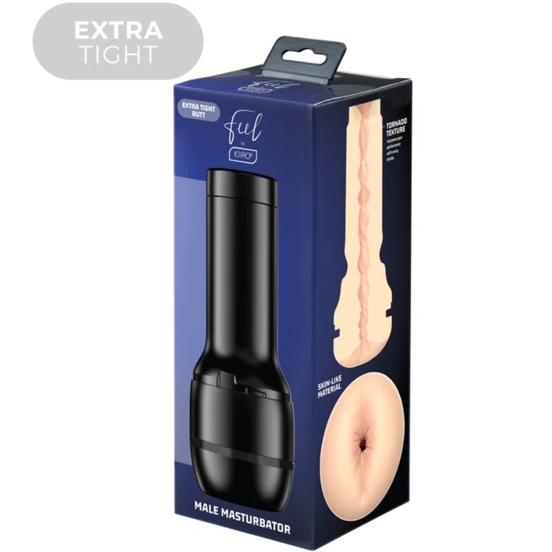KIIROO - FEEL STROKER BUTT FLESH EXTRA STRETTO – Masturbatore per l'ano senza vibrazioni