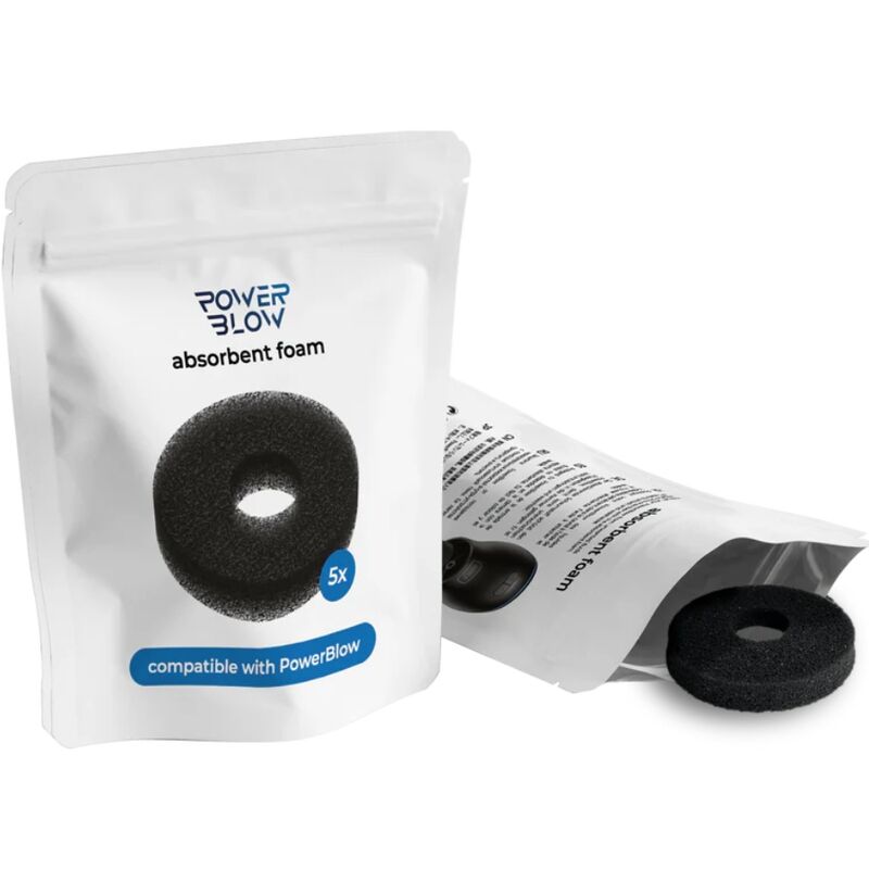 KIIROO - POWER BLOW SCHIUMA ASSORBENTE CONFEZIONE DA 5 – Giocattoli sessuali per uomini – foto 2