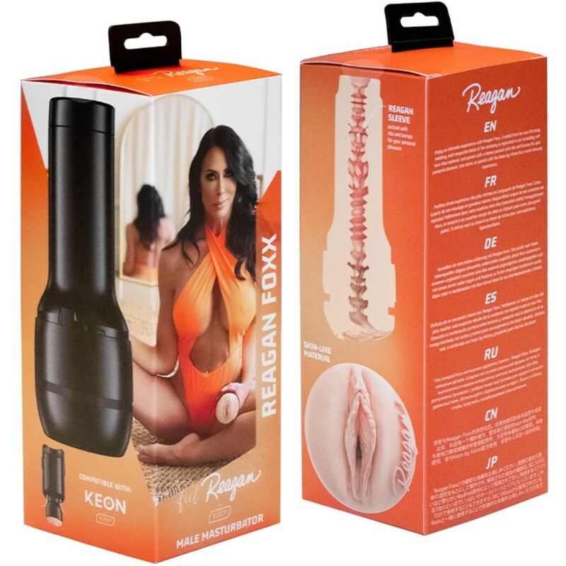 KIIROO - SENTI REAGAN FOXX STROKER COLLEZIONE KIIROO STARS – Stelle porno vagine