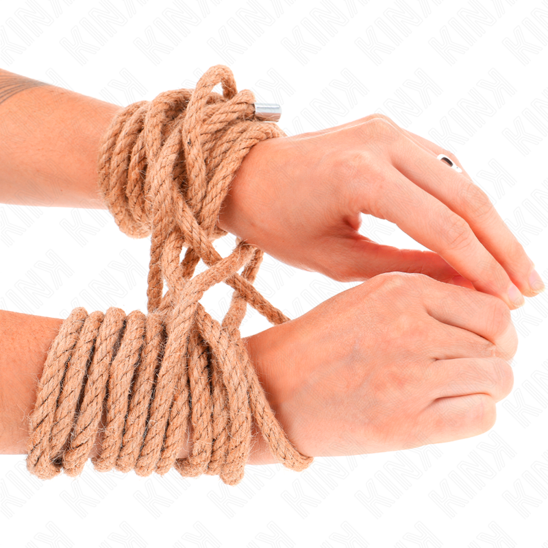 KINK - CORDA DI CANAPA CON TESTA IN METALLO 5 METRI – Corde – foto 2