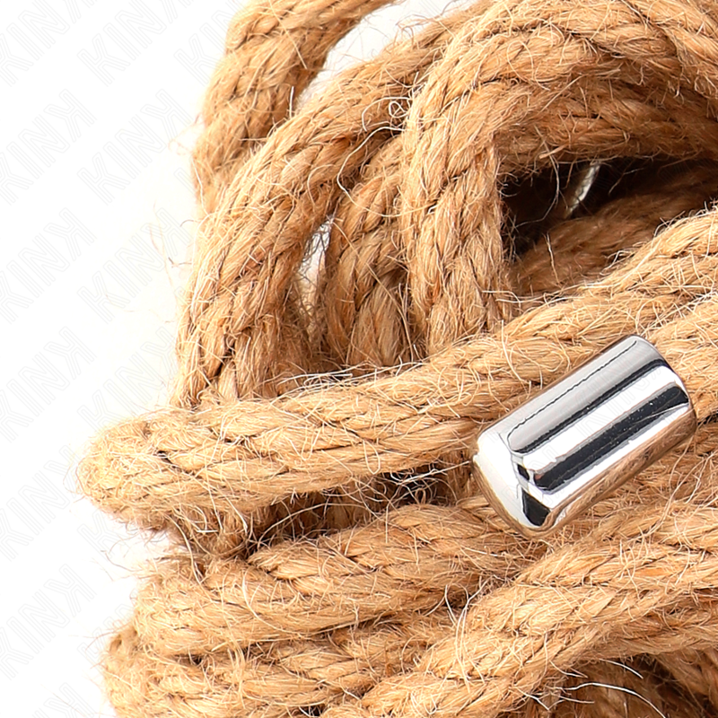 KINK - CORDA DI CANAPA CON TESTA IN METALLO 5 METRI – Corde – foto 4